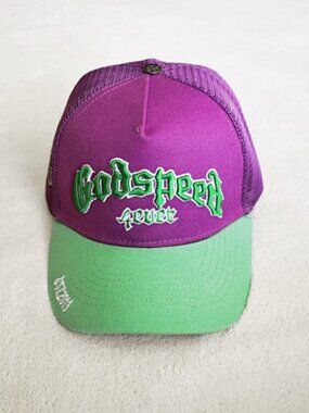 Godspeed Purple & Green Trucker Hat